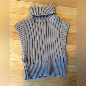 Never been worn Emory Park Sleeveless Turtleneck Sweater Vest – Taupe | Size L